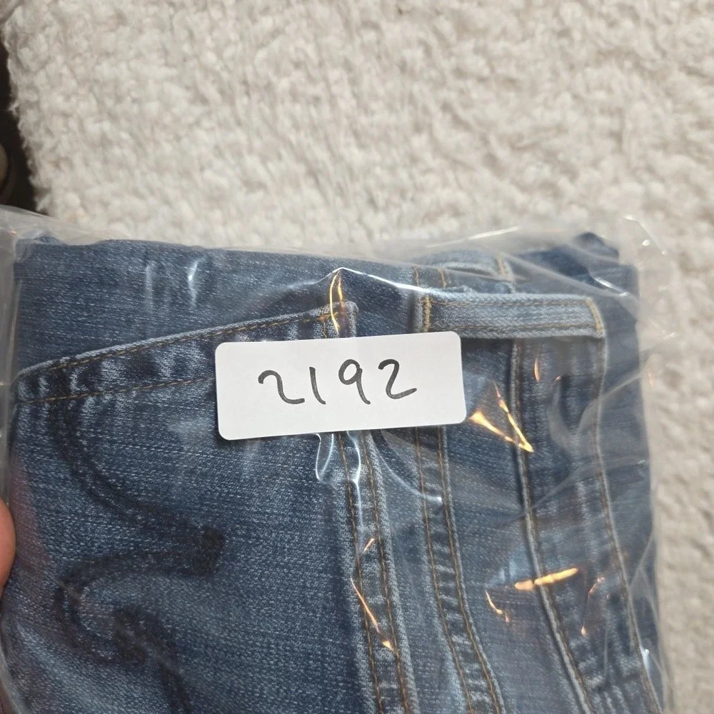 AG Adriano Goldschmied Bootcut Low Rise The Angel Jeans Size 26R Medium Wash - Picture 7 of 7